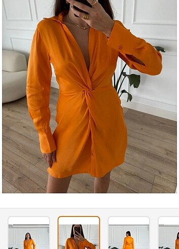 Zara Saten elbise