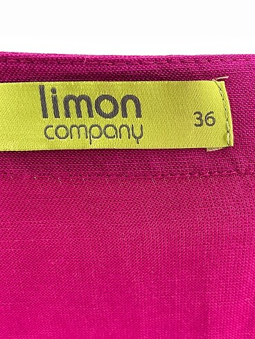 36 Beden pembe Renk Limon Company Midi Etek %70 İndirimli.