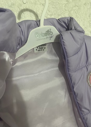 Kız Çocuk Gri Fermuarlı Yelek - Görsel 2