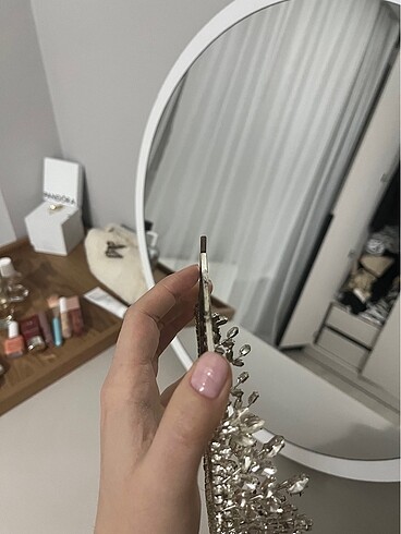 Beden gri Renk Gelin tacı