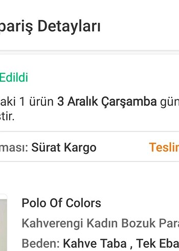 polo Deri Baskılı Kahverengi Fermuarlı Kadın Cüzdanı - Görsel 2