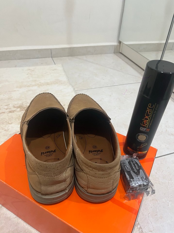 Kahverengi Sokak Stili Ayakkabı Temizleyici Seti - Görsel 3