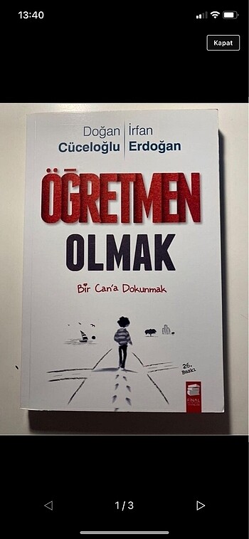 Öğretmen olmak bir cana dokunmak