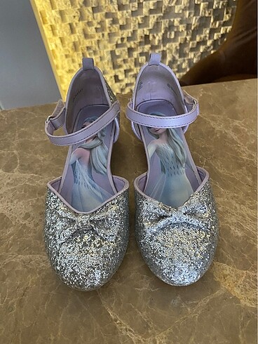 H&M Elsa simli topuklu ayakkabı