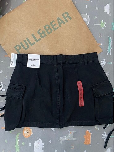 Pull and Bear Pull and bear kargo kot etek