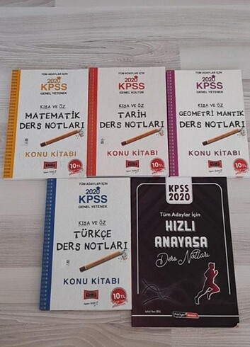 Kpss soru bankaları 2 set 