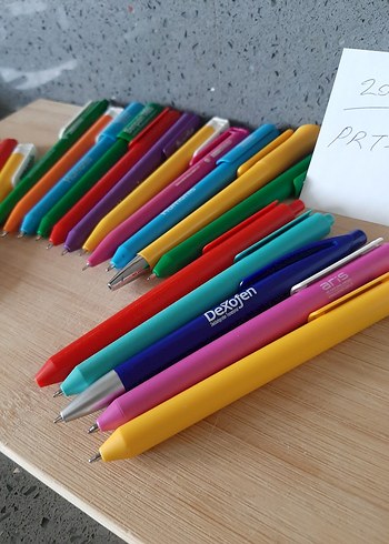 Renkli 20'li Tükenmez Kalem Seti