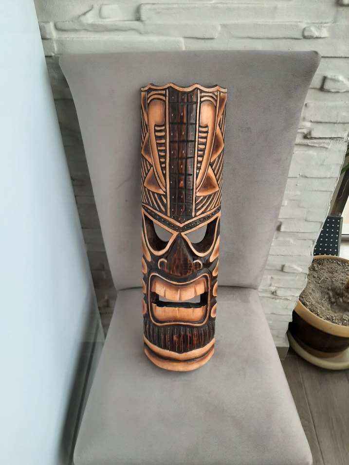 Ahşap Oyma Maske - Görsel 2