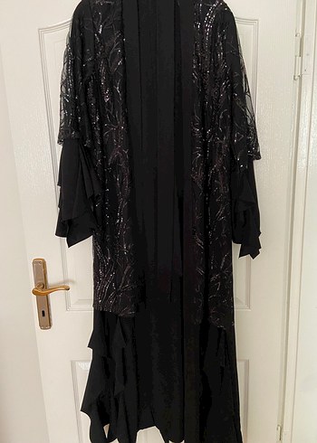 Uzun Siyah abaya
