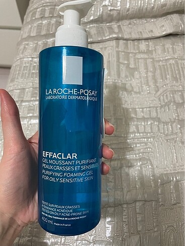 La roche posay effaclar yüz temizleme jeli