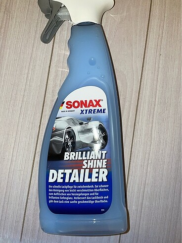Araç temizleme köpüğü sonax markalıdır hiç açılmadı ve kullanılm
