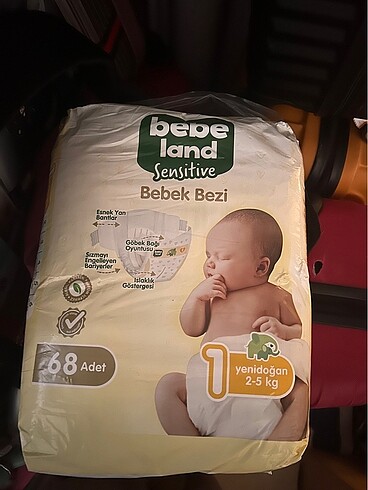 Bebe land bebek bezi 1 no 68li
