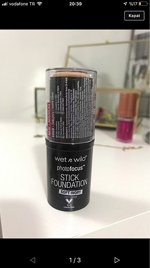 wetn wild stick fondöten