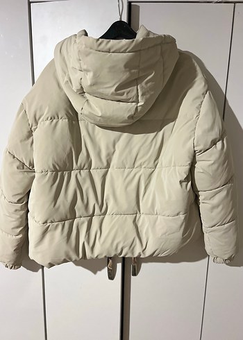 Stradivarius Stradivarius bej şişme mont