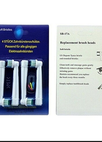 Oral b yedek diş fırçası başlığı 