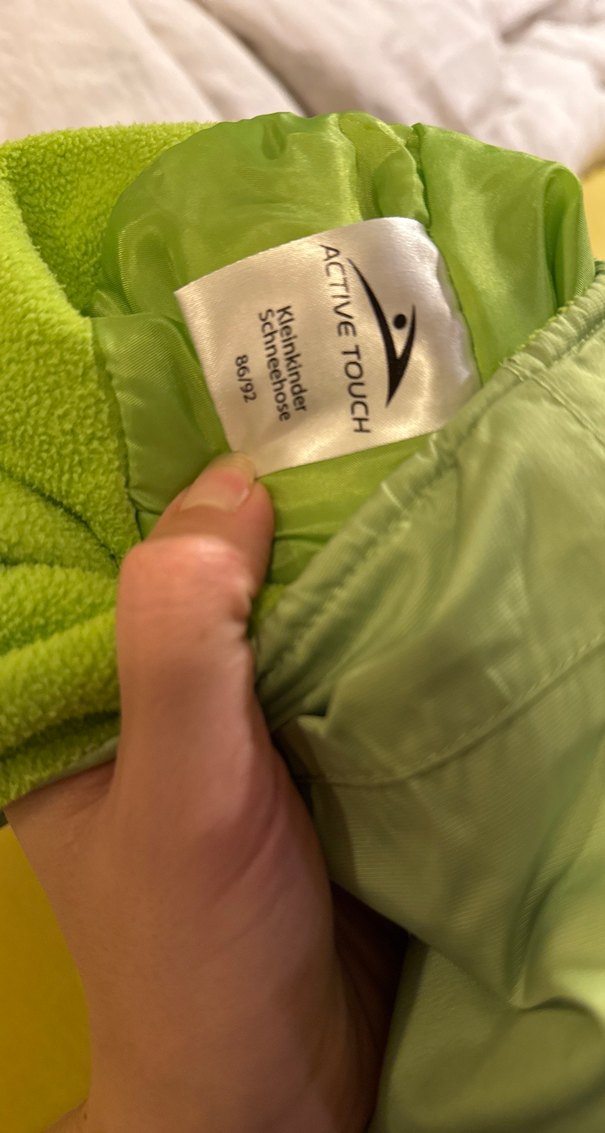 Yeşil Fermuarlı Bebek Erkek Kayak Tulumu - Görsel 4