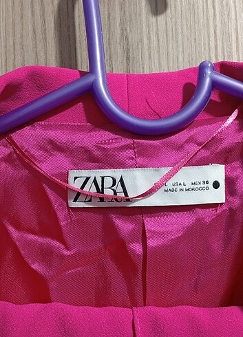 l Beden Zara marka ceket, pantolon 