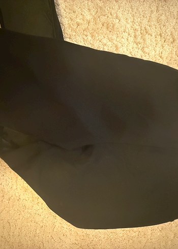 Deri Siyah tayt - Görsel 5