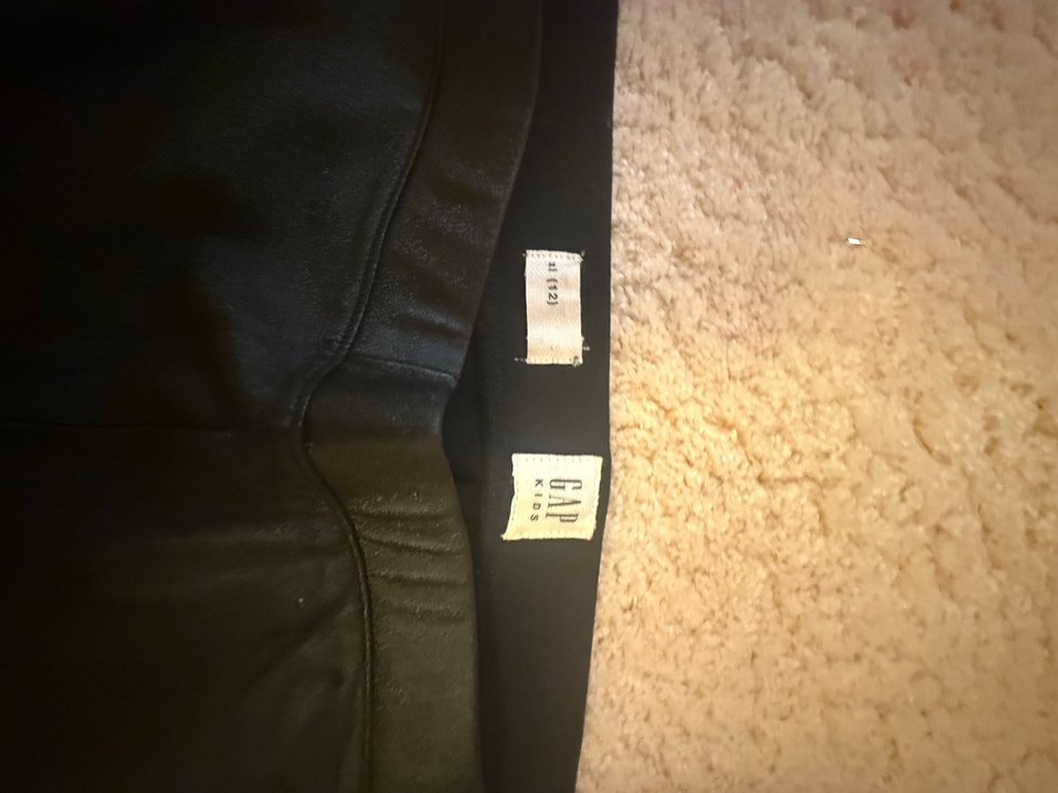 Deri Siyah tayt - Görsel 3