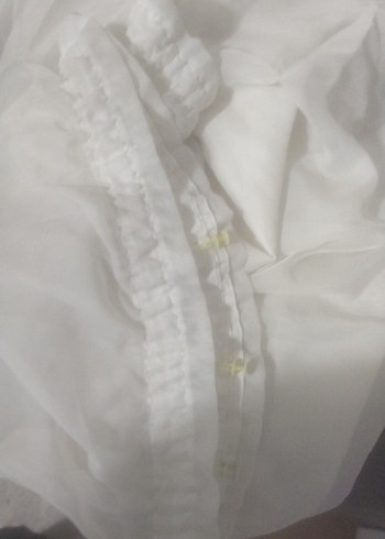 Nakışlı Beyaz Bohem Perde - Görsel 9