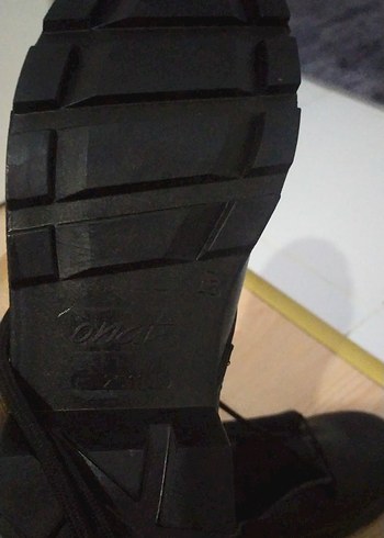 Siyah Kemerli Gotik Erkek Bot - Görsel 5