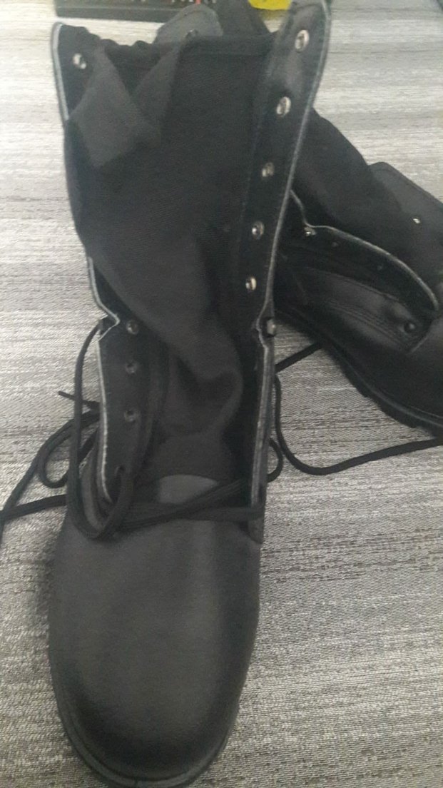 Siyah Kemerli Gotik Erkek Bot - Görsel 3