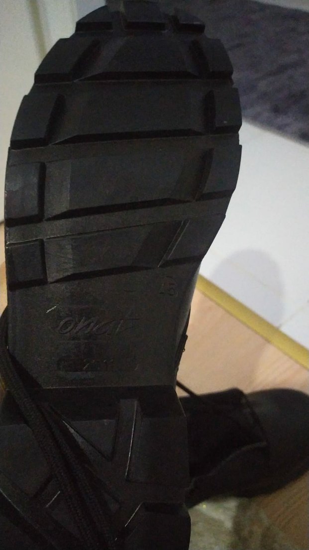 Siyah Kemerli Gotik Erkek Bot - Görsel 5