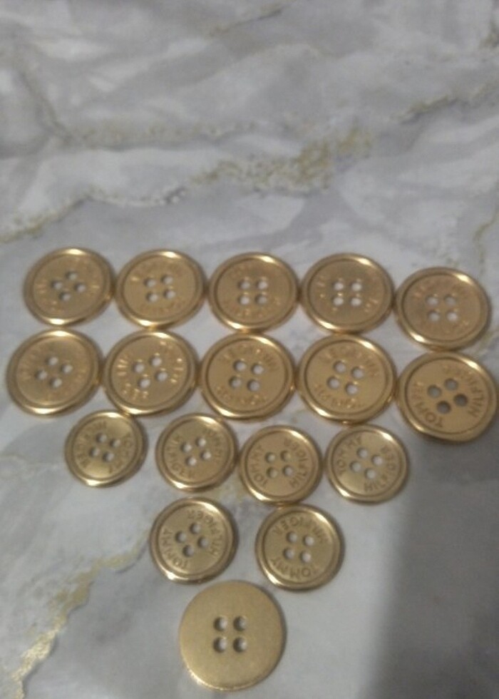 Gold düğme - Görsel 4