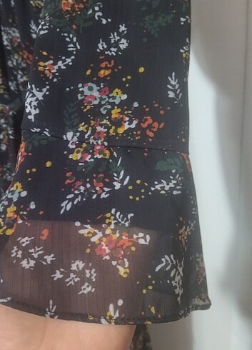 xl Beden Çiçekli elbise
