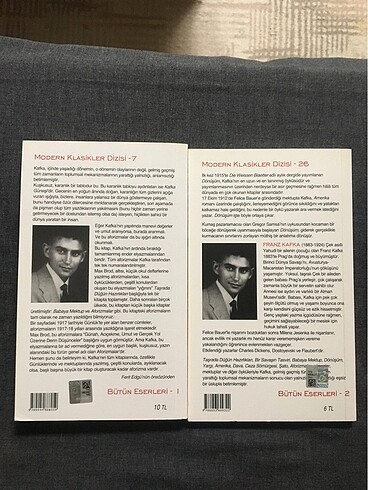  Franz Kafka 2 kitap Aforizmalar ve Dönüşüm