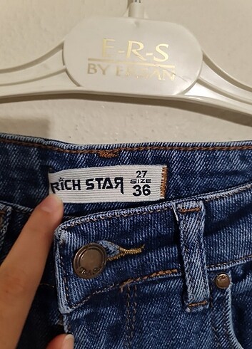 s Beden mavi Renk Kadın Jeans 