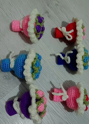 Beden Anahtarlık amugurumi