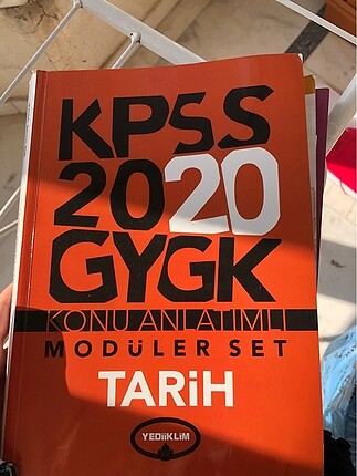Tarih Konu Anlatım Kitabı Kpss