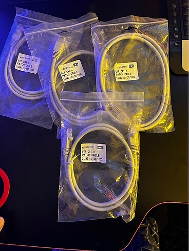 Ethernet kablosu 1mt toplu adet