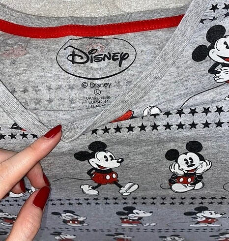 Walt Disney World L şortlu miki takım