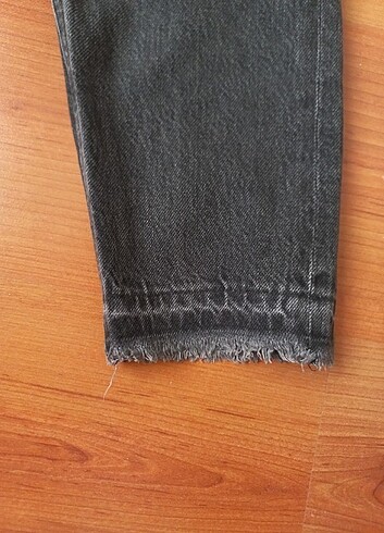 27 Beden gri Renk Agolde Beymen Gri Mom Denim Pantolon