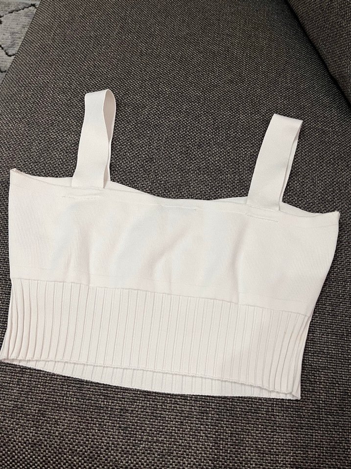 Taş Detaylı Beyaz Bustiyer - Görsel 3