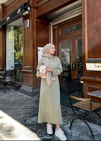 Kadın Uzun Kol sukuba takım - Haki