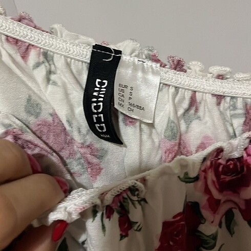s Beden Hm omuzu açık crop bluz