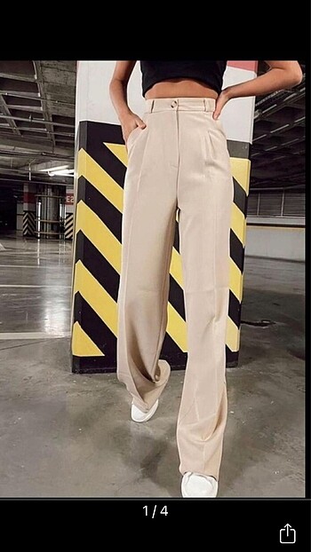 Zara model palazzo pantolon