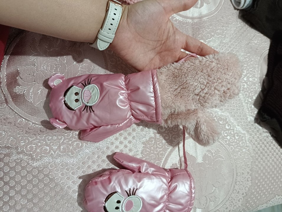 Kız Çocuk Kar Eldiveni - Görsel 2