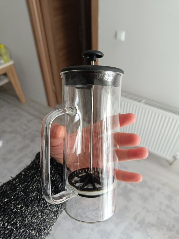 Borosilikat Cam French Press - Görsel 2