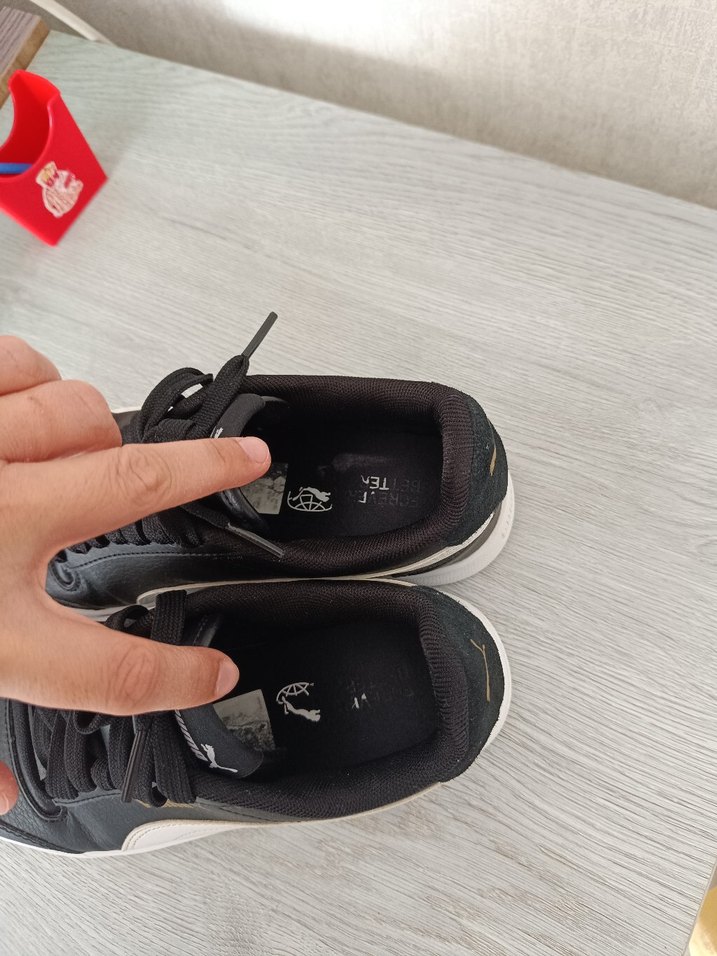 Siyah Kadın Puma Spor Ayakkabi - Görsel 4