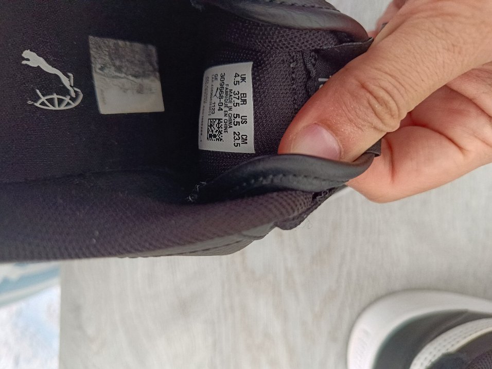 Siyah Kadın Puma Spor Ayakkabi - Görsel 5