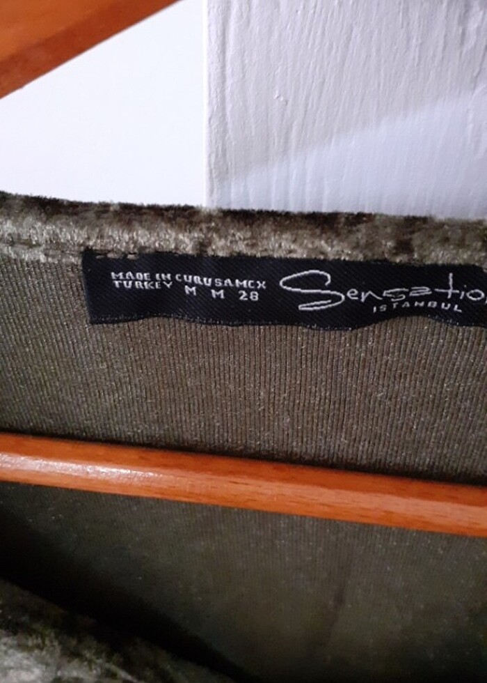 Kadife elbise - Görsel 2