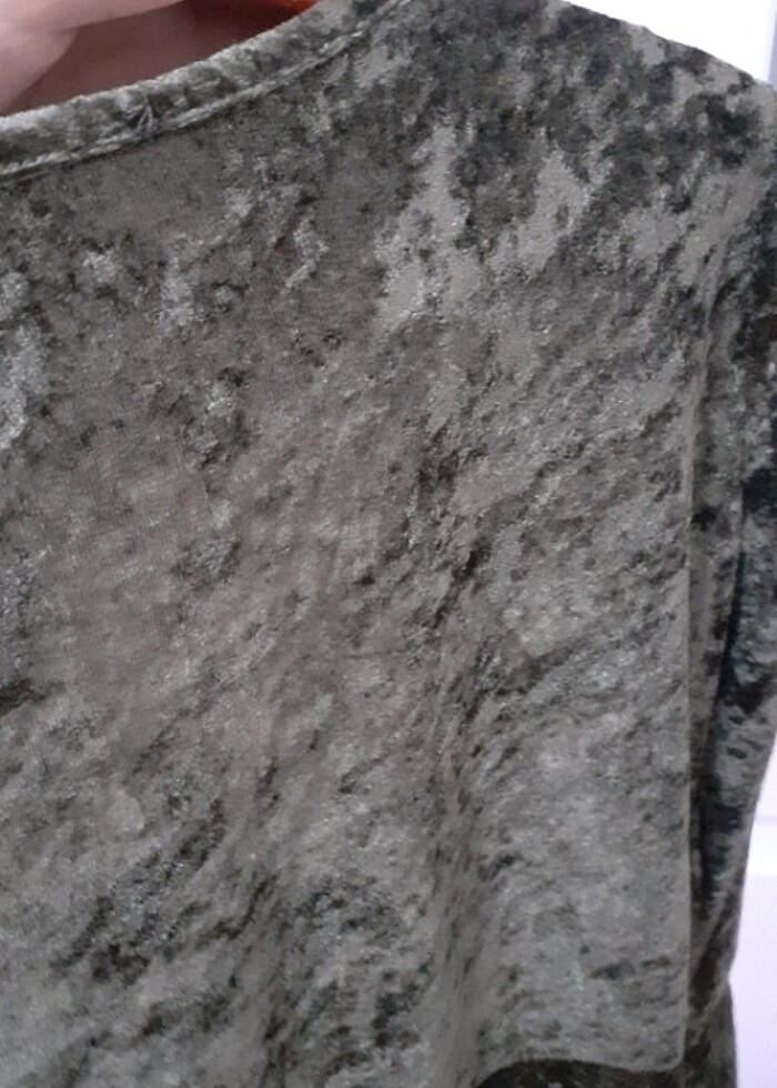 Kadife elbise - Görsel 3