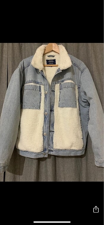Çok şık denim ceket