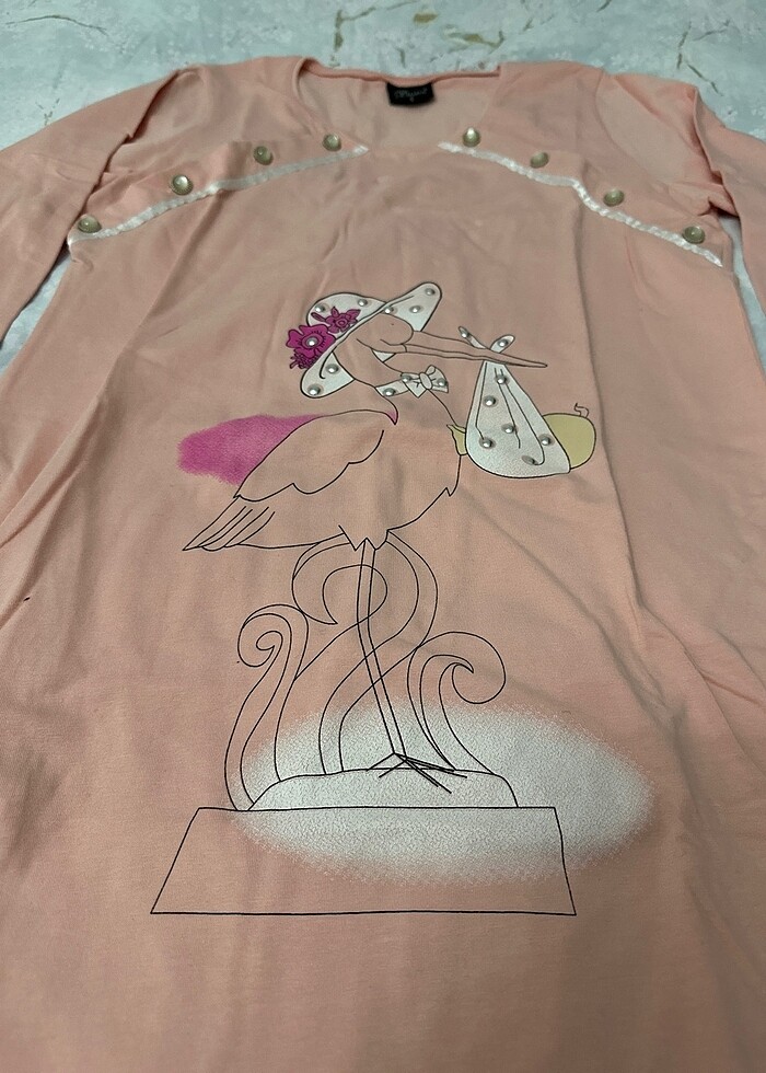 Kullanılmamış lohusa geceliği - Görsel 3