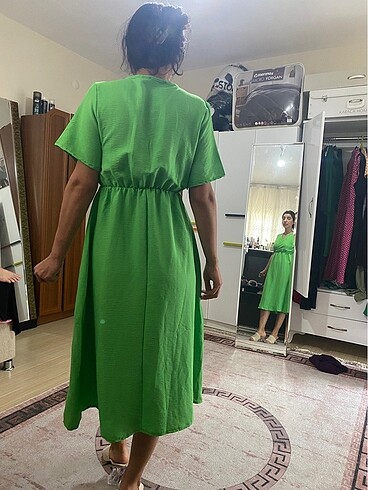 m Beden yeşil Renk Yeni sıfır