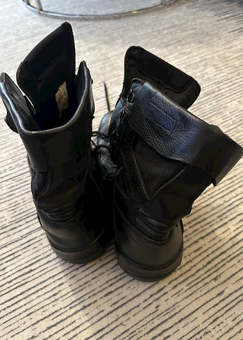Siyah Bağcıklı Erkek Kauçuk Bot - Görsel 3